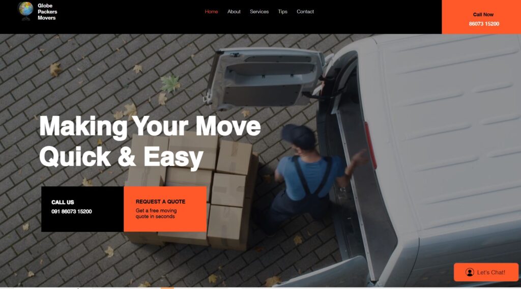 globe packers movers